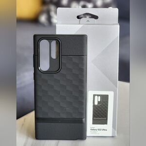 Parallax Black Case for Galaxy S22 Ultra